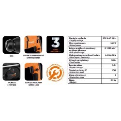 MŁOTOWIERTARKA SDS+ 900W NEO