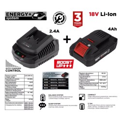 ENERGY AKUMULATOR 4AH+ŁADOW.
